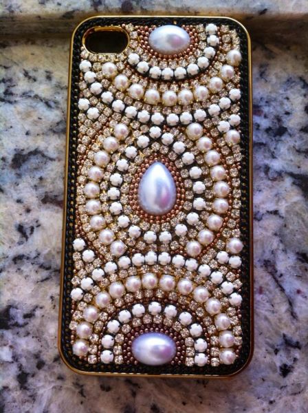 Case Iphone4 Pérolas