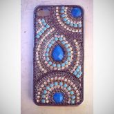 Case Iphone4 Turquesa